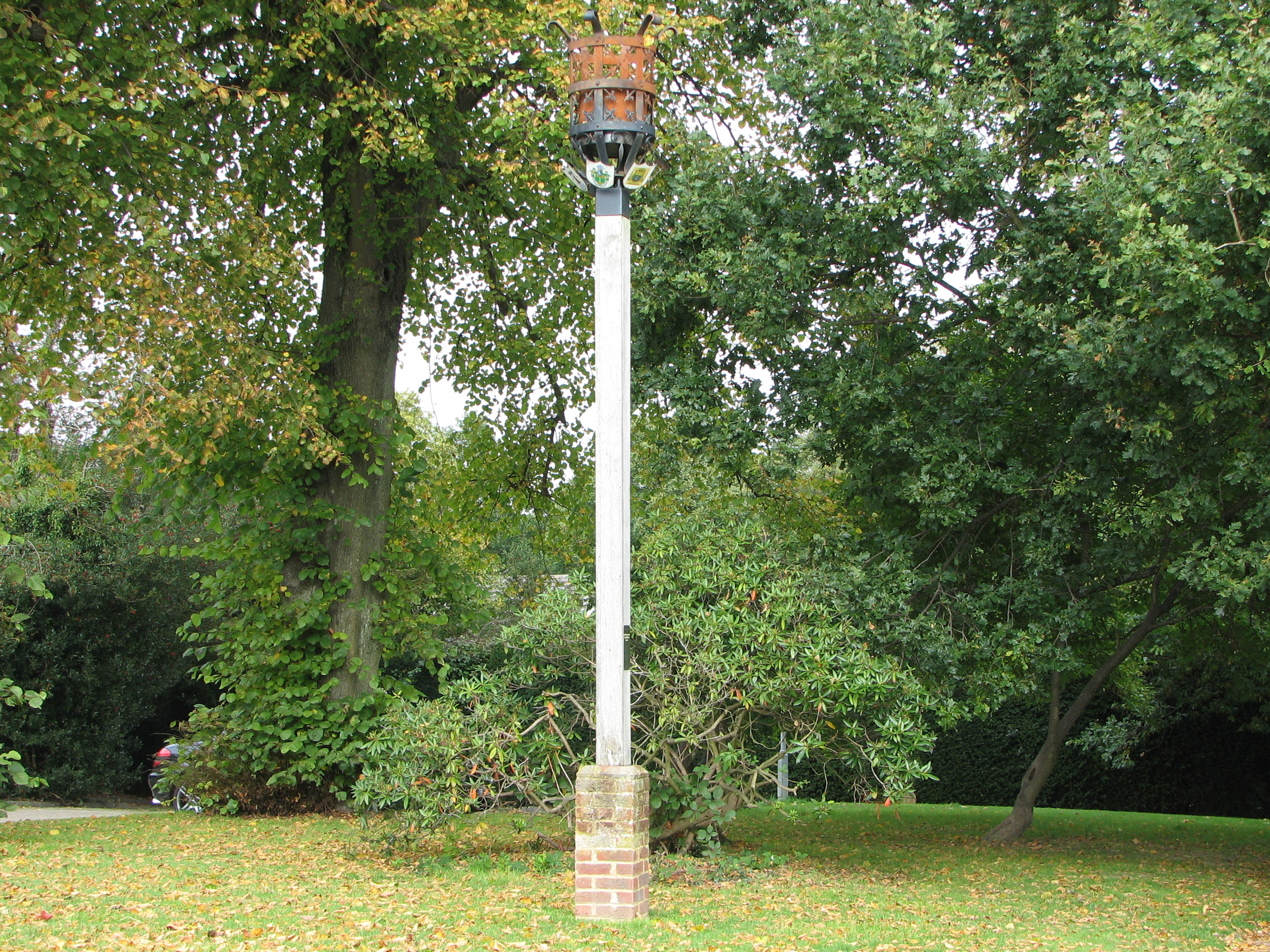 Greenwich Meridian Marker; England; West Sussex; East Grinstead